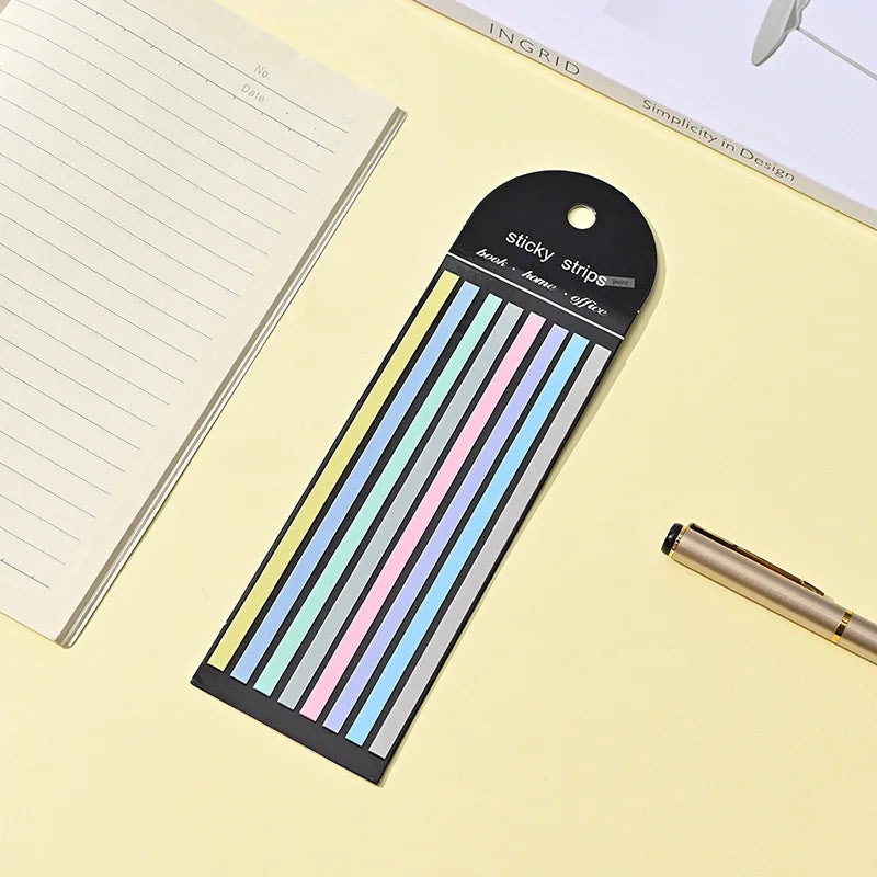 Clear Sticky Notes – 160 Sheets for Study & Journaling